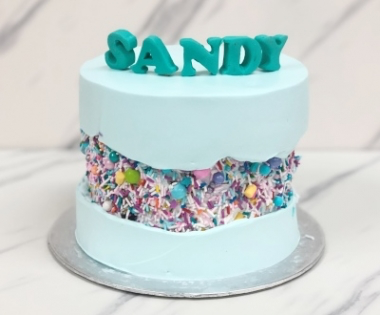 Sprinkle Tumbler Cake