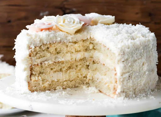 Mother's Day Cake - Coconut Cake