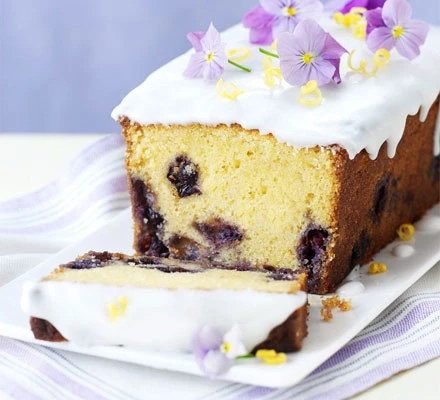 Mother's Day Cake - Lemon Curd Blueberry Cake