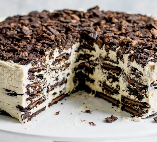 Mother's Day Cake - No Bake Oreo Baileys Cake