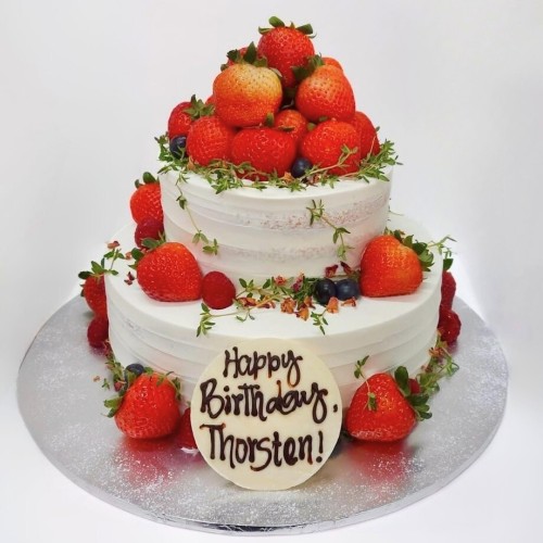 Cake Size - Rustic Berries