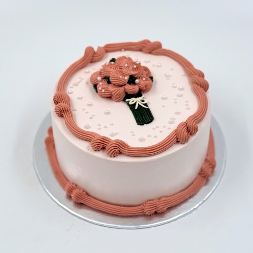 Cake Size - Vintage Bloom