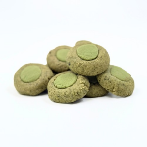 Chinese New Year Cookies - Oolong Matcha Fog Cookies