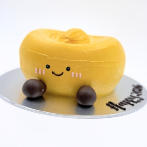 Festive & Lucky Cute Cakes: Gold Ingot Buddy Cake