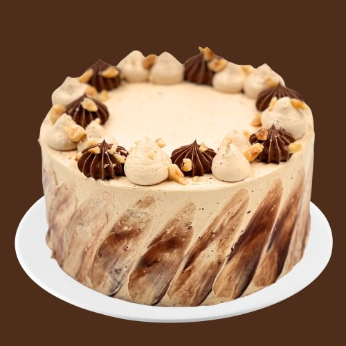 creamy hazelnut chocolate cake