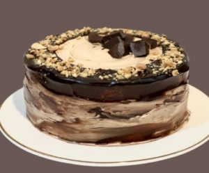 Mother Day Cake Singapore - Chocolate Peanut Butter Caramel Crunch Cake