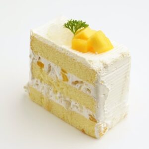 a mango pomelo sago sliced cake