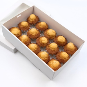 a yuzu lemon bomb muffins