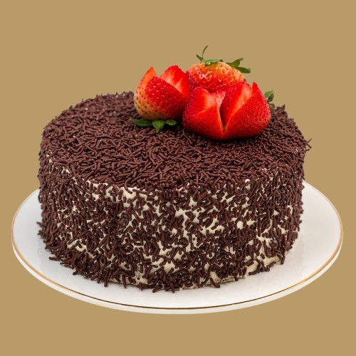 a buttercream cake chocolate rice