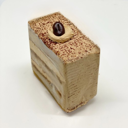 a slice of o school kopi cake