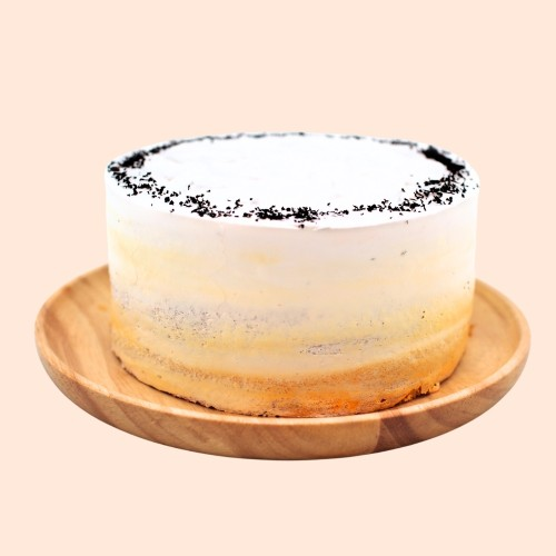 a peach cake